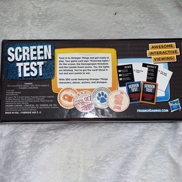 Screen Test Game-Stranger Things - Picture 2 of 3